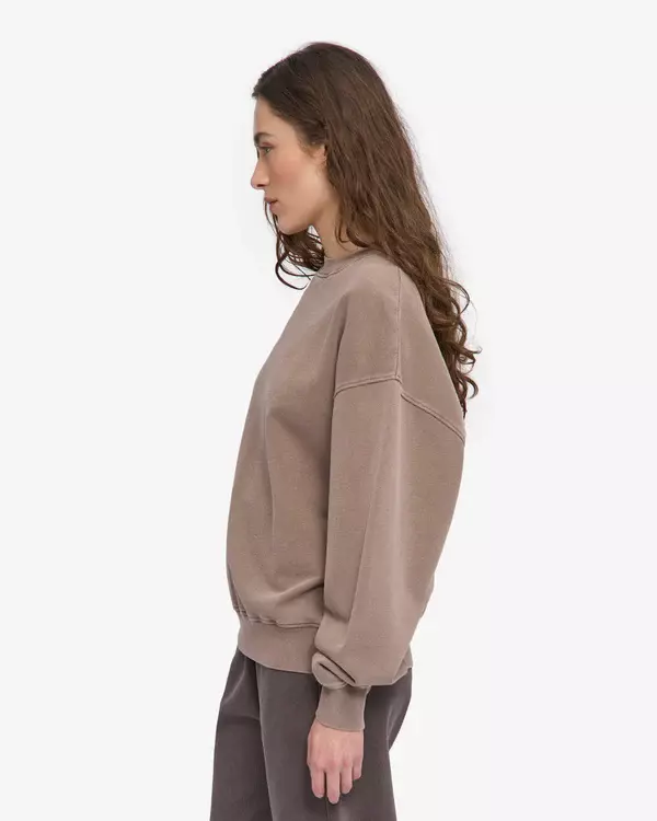 Colorful Standard Oversized Organic Crew Faded Khaki